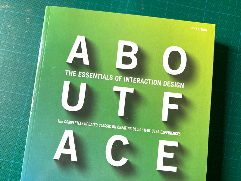 About Face. The essentials of Interaction Design, Alan Cooper [Biblioteca Amnesia]