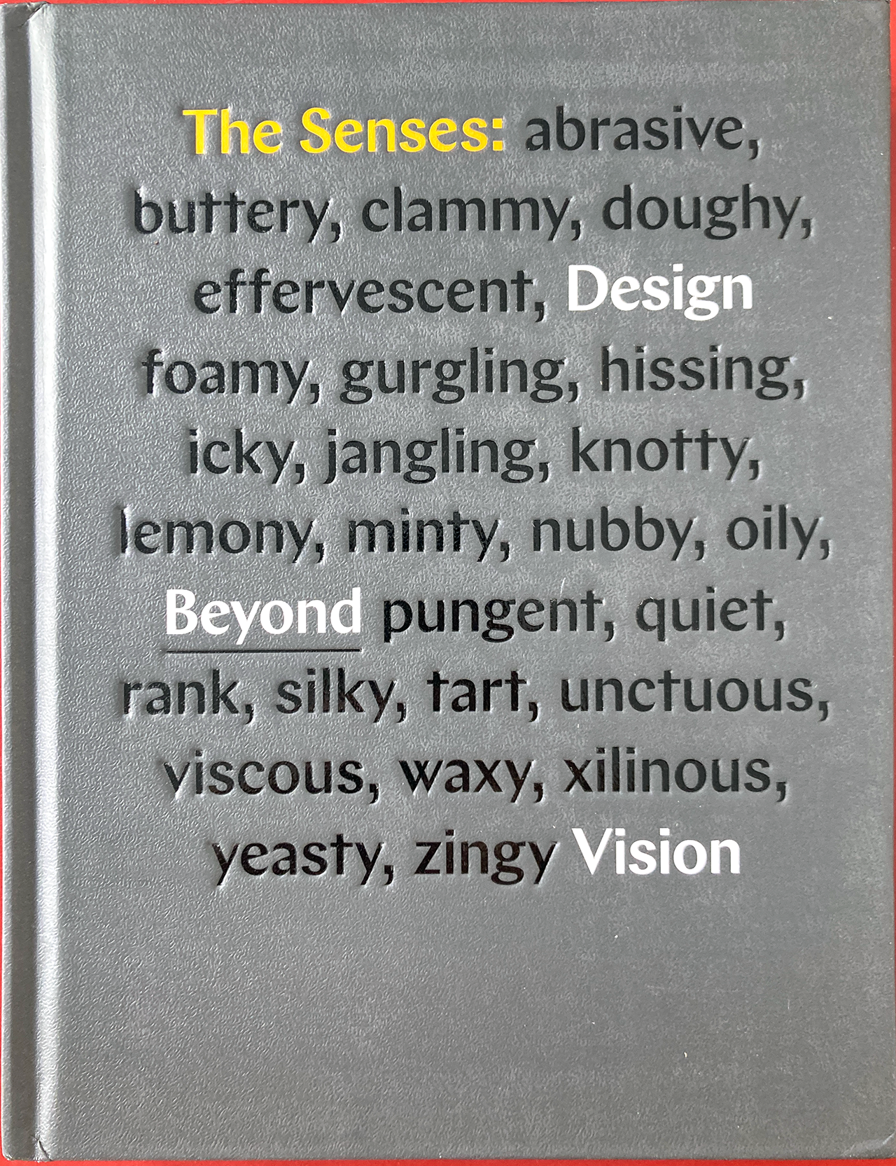 The senses: Design Beyond Vision Book Cover