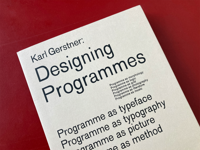 Designing Programmes, Karl Gerstner - Progetto Amnesia