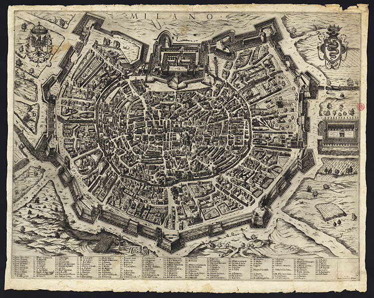 Mappa cartaro, 1581