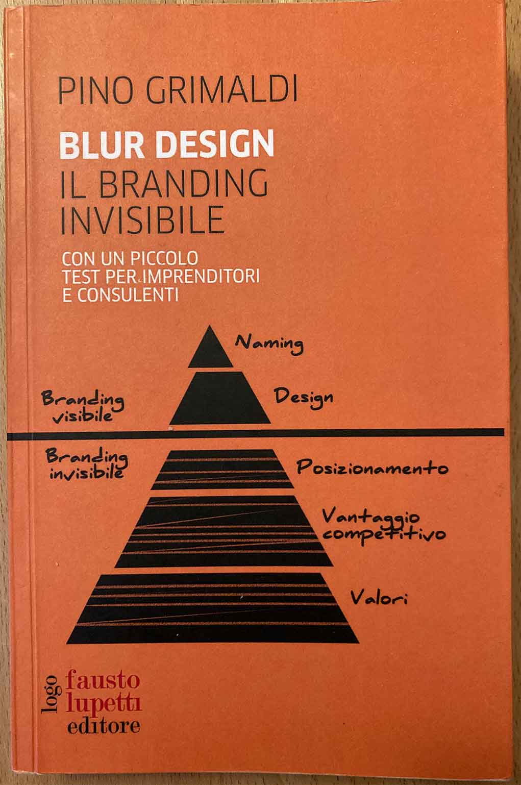 Blur Design. Il branding invisibile con un piccolo test per imprenditori e consulenti Book Cover