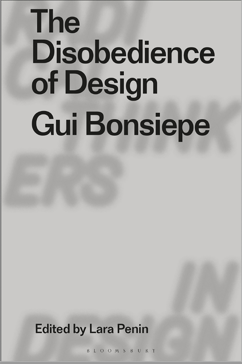 The Disobedience of Design Gui Bonsiepe Book Cover